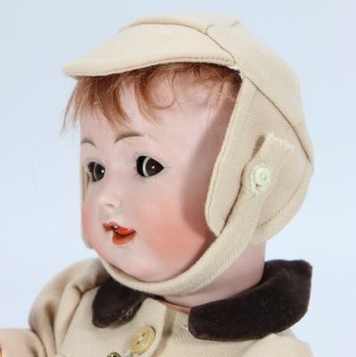 A Konigs Wernicke bisque head baby doll, - 2