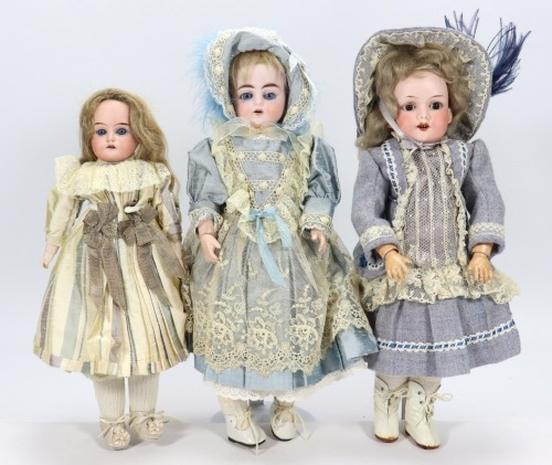 A.M 390 bisque head doll,