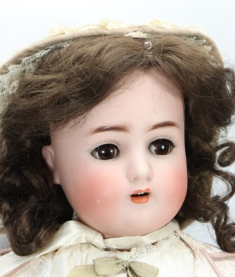 A Large Alt, Beck & Gottschalk bisque head doll, - 2