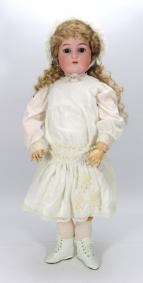 A Kammer & Reinhardt S&H bisque head doll,