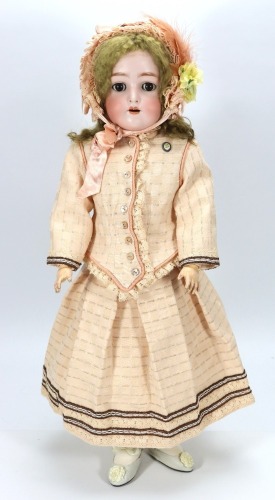 A Kammer & Reinhardt S&H bisque head doll,