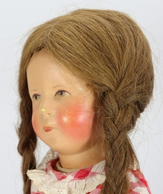 A Kathe-Kruse 'The German Child' doll, German 1950s - 2