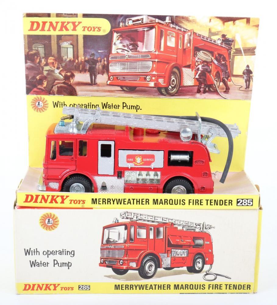 Dinky merryweather hot sale fire engine