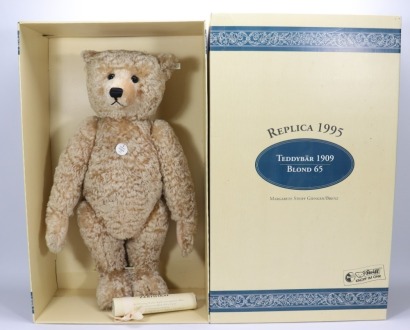 Steiff Teddy Bear 1909 Blonde 65cm Limited Edition Bear 1994,