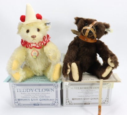 Two Steiff Limited Edition replica Teddy bears,