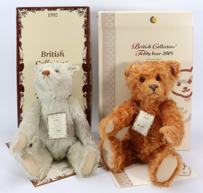 Two Steiff British Collectors Teddy Bears,
