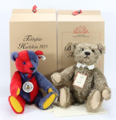 Two Steiff replica Teddy bears,