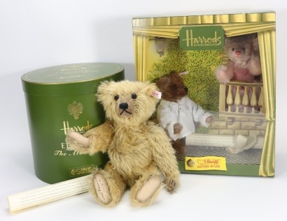 Two Steiff Limited Edition Harrods Teddy bears,