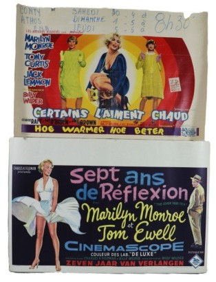 Fourteen Belgium small one sheet film posters,