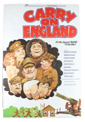 Two Carry On single sheet Film posters,