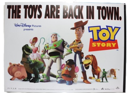 Ten Walt Disney single sheet Movie Posters,