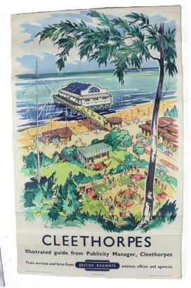 Cleethorpes BR(E) travel poster, by Kenneth Steel,