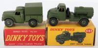 Two Dinky Toys Military Models