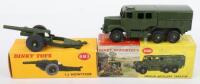 Dinky Toys 689 Medium Artillery Tractor & 693 7.2 Howitzer