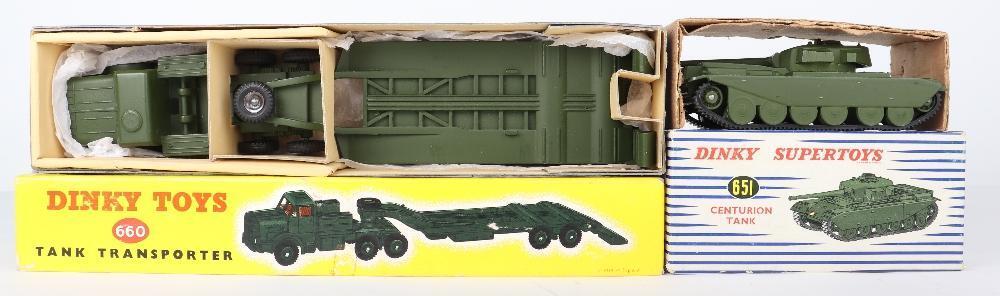 DINKY SUPER TOYS 651 CENTURION TANK MECCANO MADE IN ENGLAND / EN L'ETAT