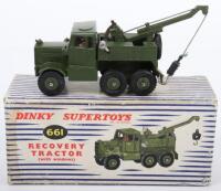 Dinky Supertoys 661 Recovery Tractor (with windows)