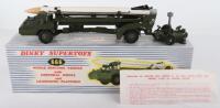 Dinky Supertoys 666 Military Missile Erector Vehicle, with Corporal Missile and Launching Platform