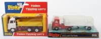 Dinky Toys 915 A.E.C with Flat Trailer Truck Hire Co Liverpool