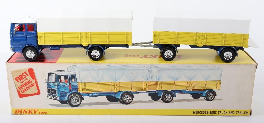 Dinky Toys 917 Mercedes-Benz truck and trailer