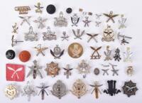Grouping of Gurkha Regiment Badges and Insignia
