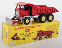 Dinky Supertoys 959 Foden Dump Truck with Bulldozer blade