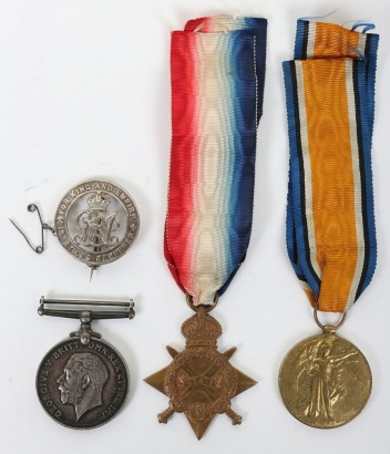 A Great War medal grouping to the Royal Irish Rifles to a recipient in the 15th (North Belfast) Battalion who was killed in action in October 1918.
