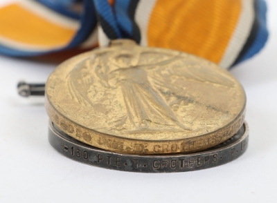 A Great War medal grouping to the Royal Irish Rifles to a recipient in the 15th (North Belfast) Battalion who was killed in action in October 1918. - 7