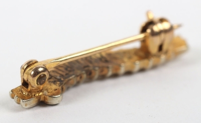 A Second World War 1944 Bomber Command Caterpillar Club Badge. - 4