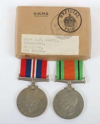 A Second World War pair of medals to a recipient in the Women&rsquo;s Auxiliary Air Force. - 6