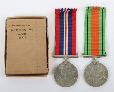 A Second World War pair of medals to a recipient in the Women&rsquo;s Auxiliary Air Force. - 7