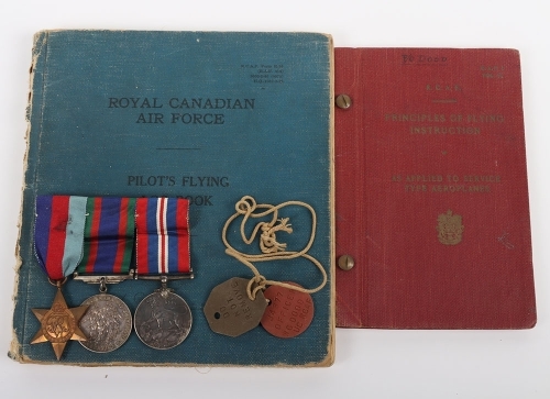 A Second World War group of 3 medals to a Pilot in the Royal Canadian Air Force.