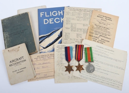 A well-documented Second World War Royal Air Force Far East campaign group of 3 medals to a recipient in 215 Squadron.