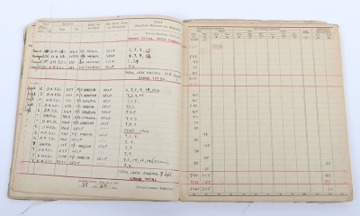 A Second World War group of 3 medals with Pilot&rsquo;s Logbooks and other associated documents to a recipient who flew Mosquito&rsquo;s with 567 Squadron - 7