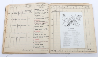 A Second World War group of 3 medals with Pilot&rsquo;s Logbooks and other associated documents to a recipient who flew Mosquito&rsquo;s with 567 Squadron - 8