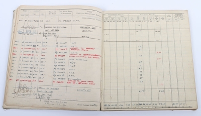 A Second World War group of 3 medals with Pilot&rsquo;s Logbooks and other associated documents to a recipient who flew Mosquito&rsquo;s with 567 Squadron - 15