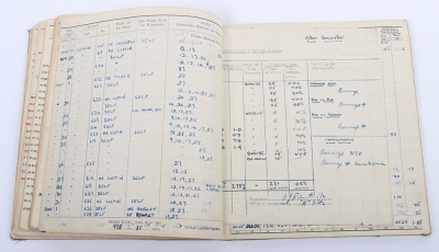 A Second World War group of 3 medals with Pilot&rsquo;s Logbooks and other associated documents to a recipient who flew Mosquito&rsquo;s with 567 Squadron - 17