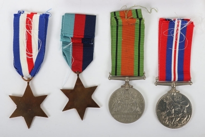 A well-documented Second World War group of 4 medals to a Flight Engineer in 50 Squadron who flew in 33 Operational missions in the closing months of the war. - 3