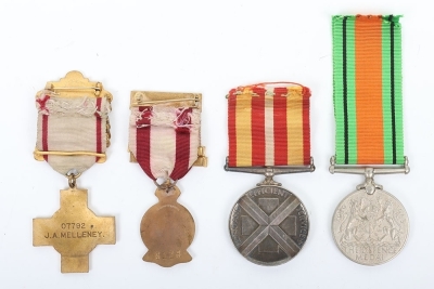 A Second World War Voluntary Services medal grouping - 4