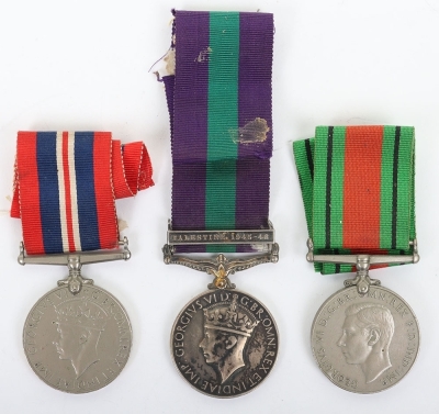 A second World War and later group of 3 medals to the Royal Artillery.
