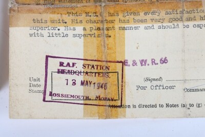 WW2 RAF Log Book and Campaign Medals to a Liberator Wireless operator. - 3