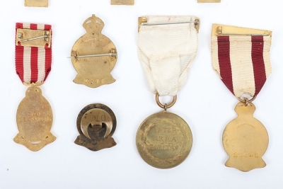 A collection of medals for proficient service in the British Red Cross. - 5