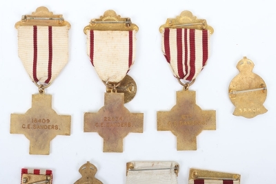 A collection of medals for proficient service in the British Red Cross. - 6