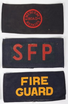 WW2 British Civil Defence Armbands. - 3