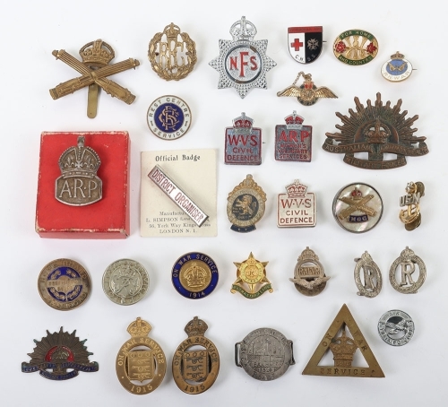 WW1 and WW2 British Home Front Badges