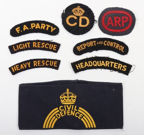 WW2 British Civil Defence Insignia
