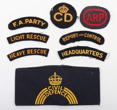 WW2 British Civil Defence Insignia