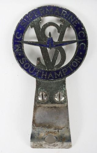 Vickers Supermarine of Southampton Motor Cycle & Car Club, Vehicle Badge