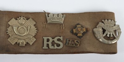 WW1 Badge Belt - 9