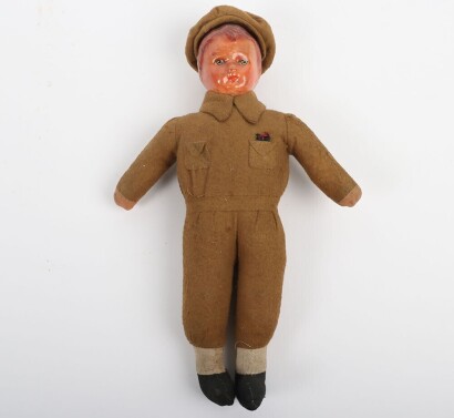 WW2 British Soldier Patriotic Doll.