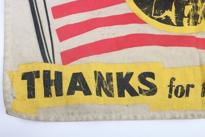 RAF benevolent fund victory bell and 'Thanks for the Victory' VE Day Flag - 6